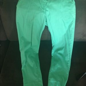 EUC green pants